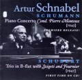 Schumann: Piano Concerto; Schubert: Trio in B flat